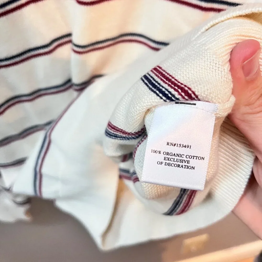 NEW Hope & Henry Boys Organic Cotton Sweater- Size L‎